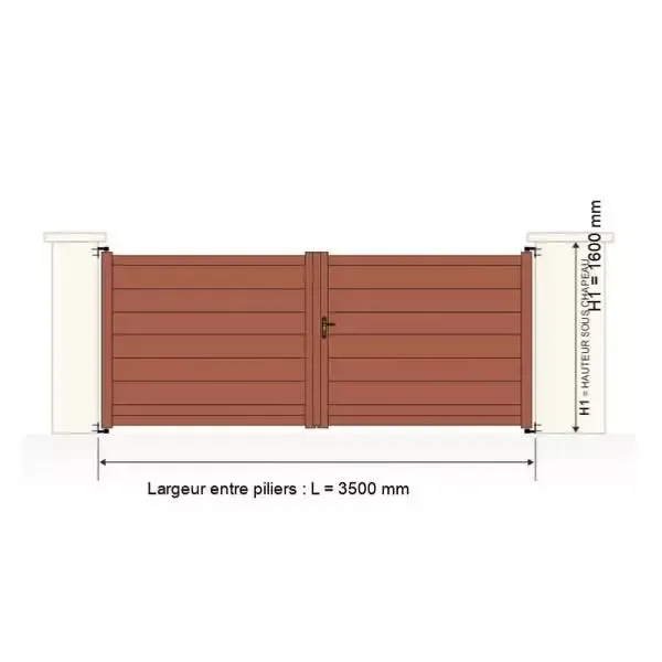 Portail battant Margaux